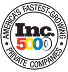 Honoree for two consecutive years, America's fastest-growing private companies